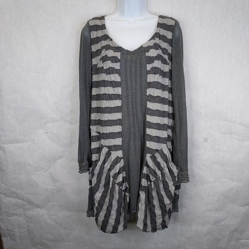 Akela Key Tunic Dress Women's Size 42 US 10 Pockets Lightweight French Designer
